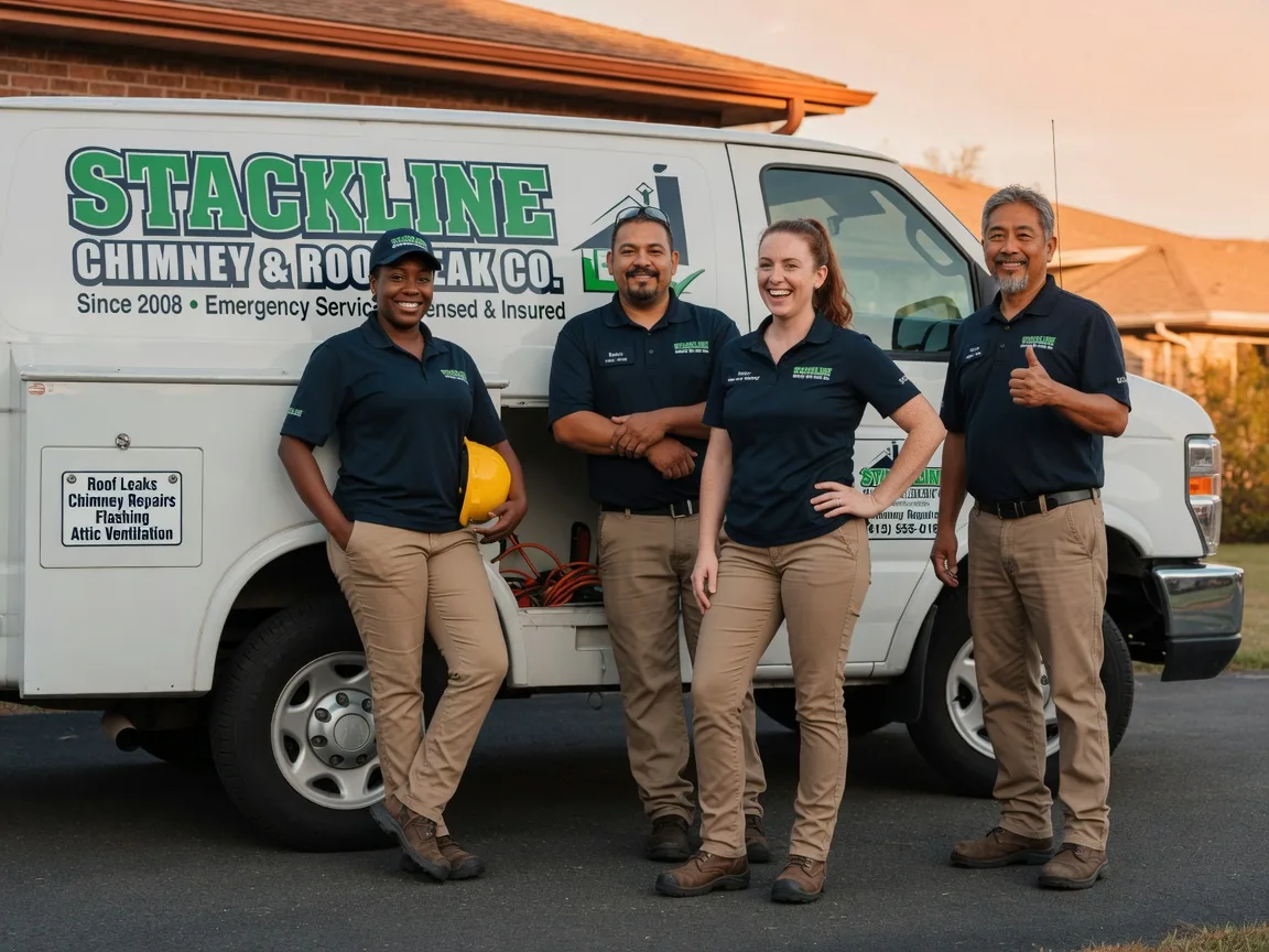 Chimney flashing repair company in Chickamauga, GA